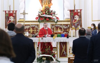 El párroco estaba en la iglesia de San Bartolomé.