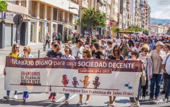 Elda y Petrer vuelven a unirse para esta manifestación | Archivo Valle de Elda. J.C.