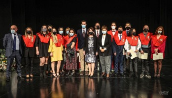 El acto se celebró en el Teatro Castelar por primera vez.