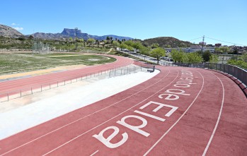 Pista de Atletismo de Elda. 