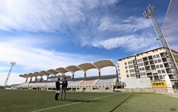 Alfaro ha anunciado que se invertirán 130.000 euros en la iluminación del Nuevo Pepico Amat | Jesús Cruces.
