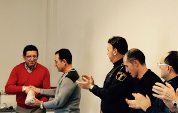 El oficial se ha jubilado tras 33 años de servicio en la Policía Local