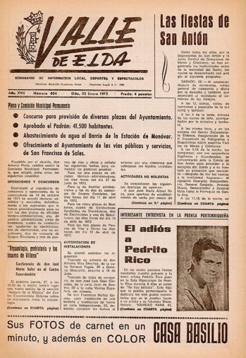 Número 0804 - 22 de enero de 1972