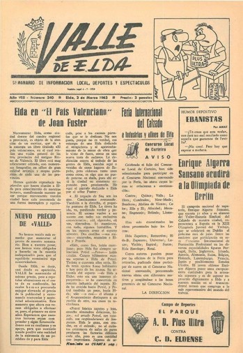 Número 0340 - 2 de marzo de 1963