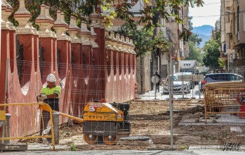 Las obras han vuelto a ponerse en marcha esta mañana | J.C.