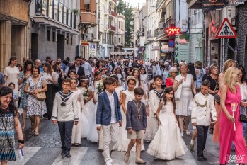 Los pequeños que han hecho la Primera Comunión volverán a procesionar.