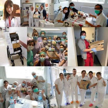 El personal sanitario agradece la solidaridad de las empresas de Elda y Petrer