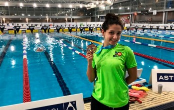 La eldense Alba Herrero gana tres bronces en el Campeonato de España absoluto de invierno 