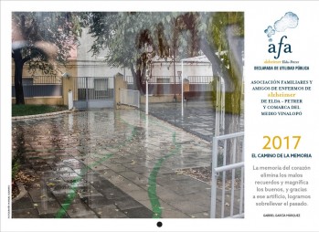 AFA pone a la venta el calendario 2017 para recaudar fondos para los enfermos de alzheimer