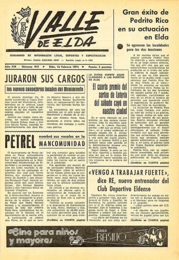 Número 0912 - 16 de febrero de 1974