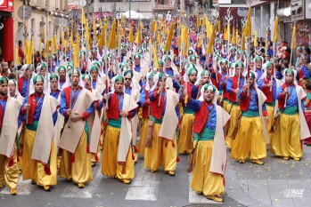 Los Musulmanes recorrerán las calles en bloques | Archivo Valle de Elda J.C.