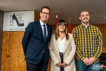 Rubén Alfaro e Iñaki Pérez han acompañado a Andrea Paños en su presentación pública | Nando Verdú. 