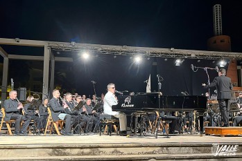 Serafín Zubiri actuó junto a la Sociedad Unión Musical. 