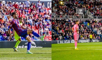 Miguel Marí y Andoni Zubiaurre vistieron la camiseta azulgrana la pasada temporada | Nando Verdú. 
