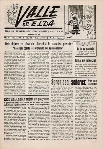 Número 0181 - 13 de febrero de 1960