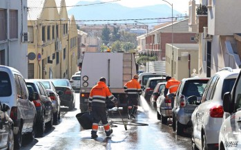 El Ayuntamiento retoma el plan de limpieza en los barrios