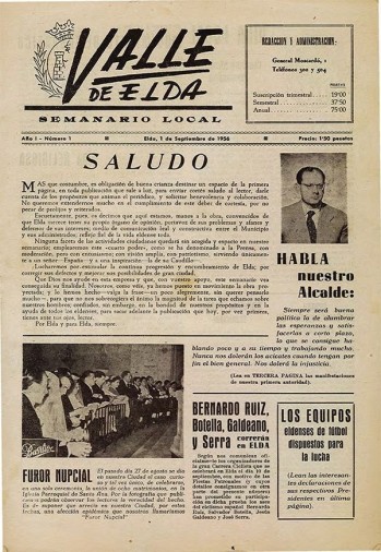 Número 0001 - 1 de septiembre de 1956