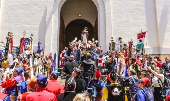 San Antón ya está en la iglesia de Santa Ana | Jesús Cruces. 