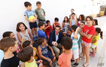 Pequeños de la escuela de Fraternidad | Jesús Cruces.