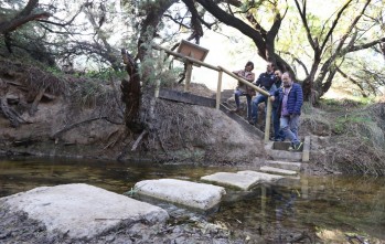 La actuación permitirá que se cruce por el agua con seguridad | Jesús Cruces.