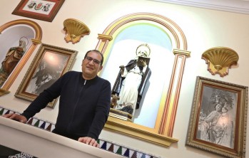 David Guardiola asume el cargo con el objetivo de que los jóvenes se apunten a la Mayordomía | Jesús Cruces.