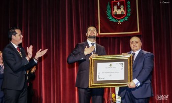 Miguel Ángel y José Manuel Rubio han recogido este reconocimiento.. 