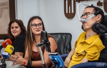 El presidente del Club Boccia Diversity, Miguel Ángel Mira, ha agradecido al Gimnasio Espadas su colaboración | J.C.
