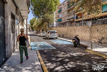 Imagen de la calle reformada | Nando Verdú. 