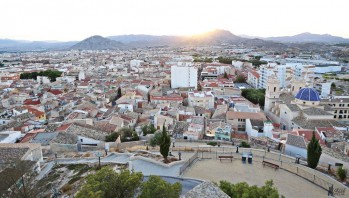 Imagen panorámica del municipio de Petrer.