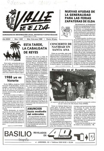 Número 1.652 - 5 de enero de 1989