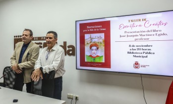 José Joaquín Martínez y Amado Navalón en la rueda de prensa| J.C.