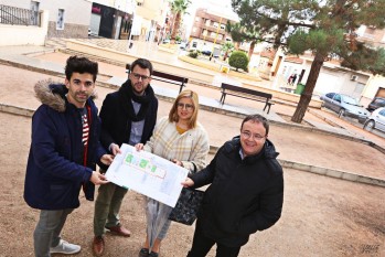 Esta mañana se ha presentado el nuevo proyecto para la Plaza América | Jesús Cruces.