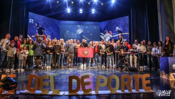 Imagen de los galardonados el pasado año en la Noche del Deporte Eldense  | J.C. Archivo Valle de Elda. 