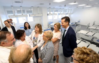 La consellera ha visitado las nuevas instalaciones del Hospital General | Jesús Cruces.