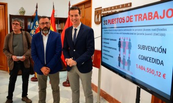 Deltell, Melgarejo y Alfaro han presentado este nuevo programa.