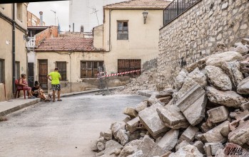 Las obras de las plazas Matadero y Santiago ya han arrancado | J.C.