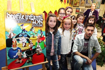 Las rodelas son las protagonistas del cartel del Desfile Infantil de los Moros y Cristianos de Petrer