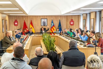 El pleno se ha celebrado esta mañana | Nando Verdú.