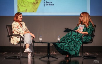 Pepa Blanes y Concha Maestre durante la presentación | J.C.