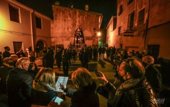 La imagen salió el pasado viernes en Vía Crucis por la ciudad | J.C