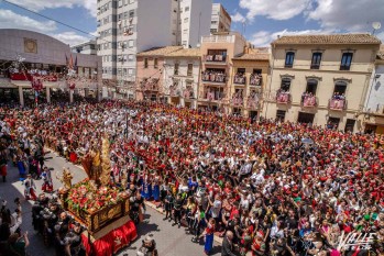 El patrón ya está en la iglesia de San Bartolomé Apóstol | Nando Verdú. 