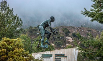 Imagen de la escultura robada en marzo.