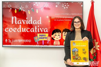La edil del área, María Gisbert, ha presentado la campaña | Nando Verdú. 
