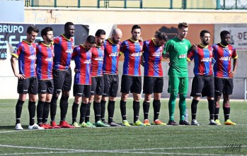 Imagen de una de las últimas alineaciones del Deportivo Eldense | Jesús Cruces.