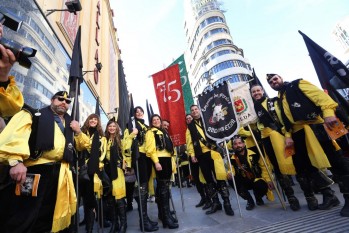 La marea pirata representó la reconquista cristiana por las calles de Madrid | Jesús Cruces.