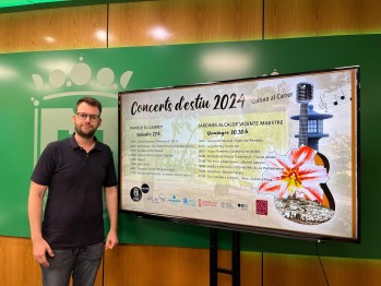 El edil de Cultura, Fernando Portillo, ha presentado los conciertos. 