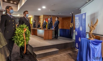 Durante el acto se ha homenajeado a los agentes fallecidos | J.C.