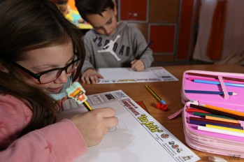 Los pequeños pueden hacer sus dibujos hasta el próximo viernes a las 14 horas | Jesús Cruces.