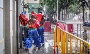 La previsión de lluvia obligó a tomar esta decisión a la Junta Central. 