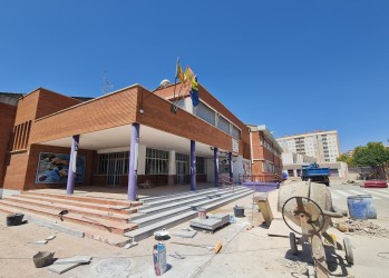 Obras mantenimiento colegio Pintor Sorolla | Ayuntamiento Elda. 